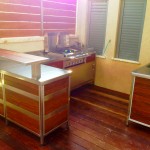 מטבח גינה מנירוסה ועץ